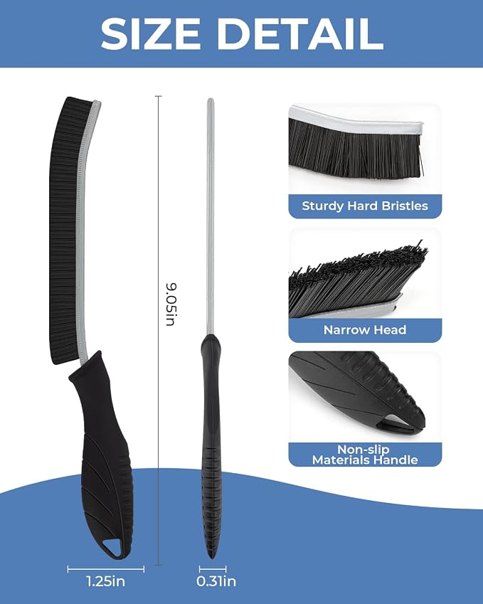 Crevice Cleaning Brushes, Cleaner Scrub Brush Tool - Image 7
