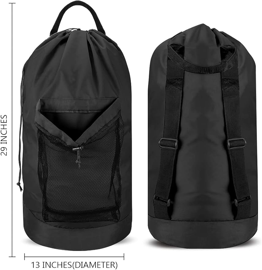 Dalykate Backpack Laundry Bag, Laundry Backpack - Image 2