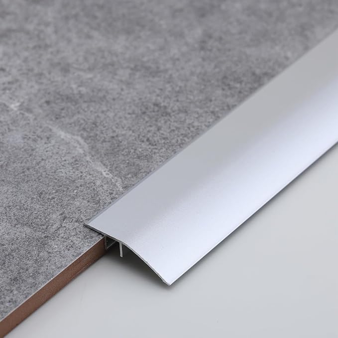 Gaahing Aluminum Floor Transition Threshold Strip, Bridge The Height Gap by Getallthemoldingtrimsyoulike