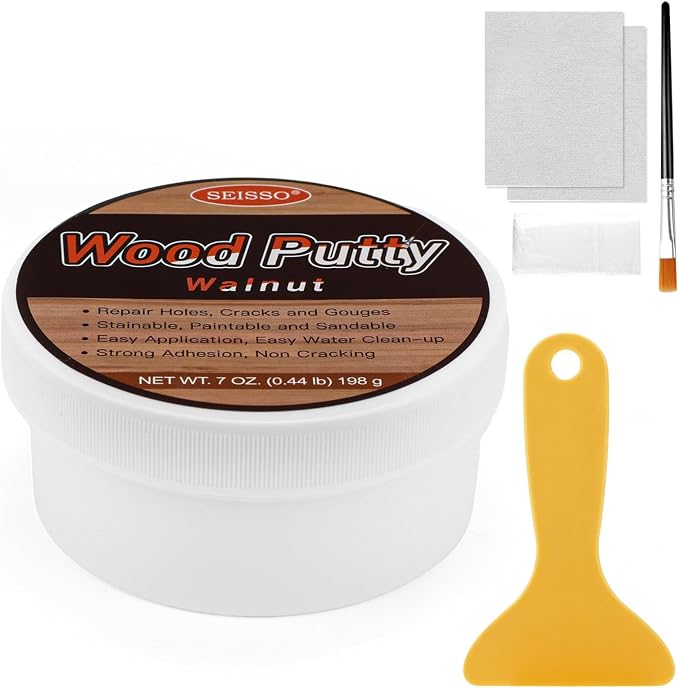 SEISSO Wood Filler, Walnut Wood Putty by SEISSO