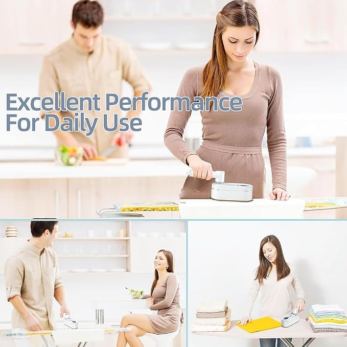 Travel Steamer for Clothes Portable Mini, 8 Steam & Iron Modes Iron Steamer - Image 9