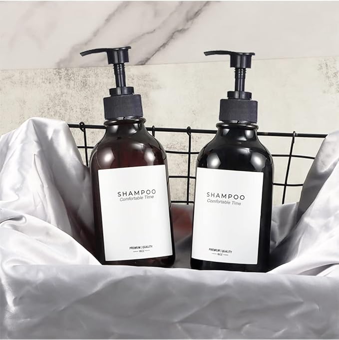 3 Pack of Shampoo and Conditioner Bottles - Image 5