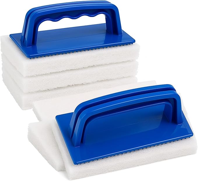 6 Pcs Hand Scrubber, Bathtub Scrubber by Unknown