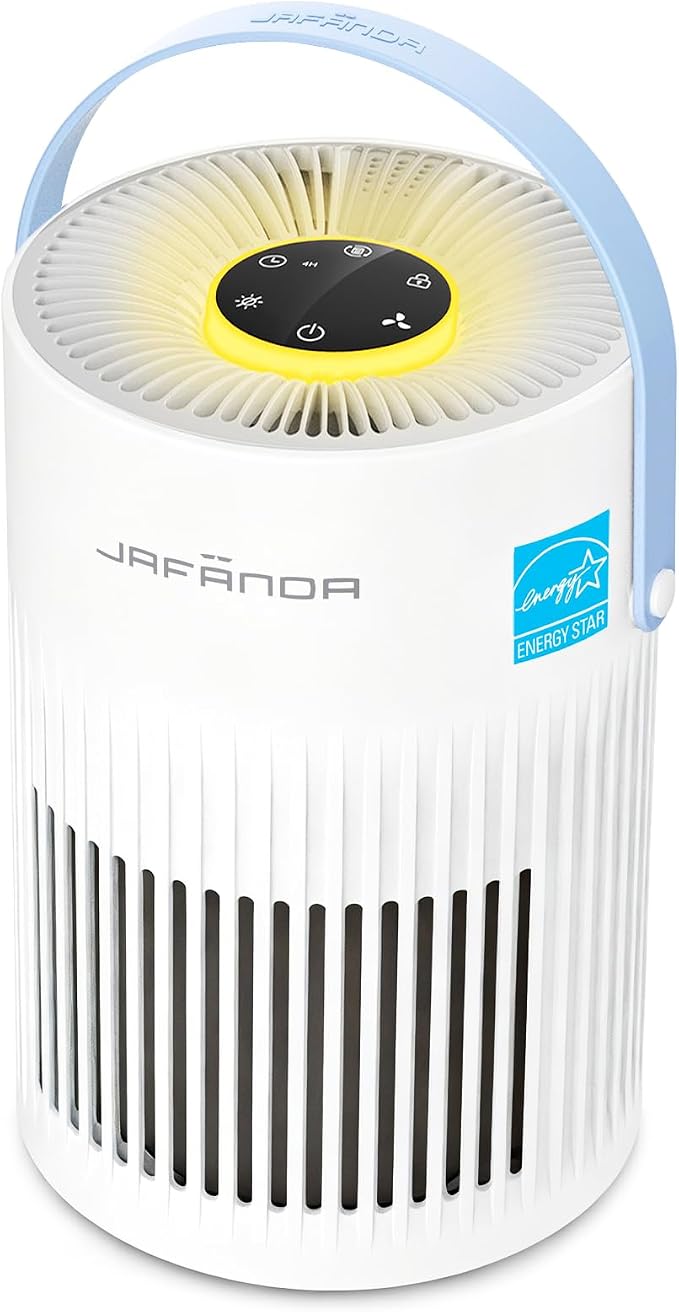 Jafanda Small Air Purifier JF068, 20dB Sleep Mode, Portable Air Cleaner by Jaf%C3%A4nda