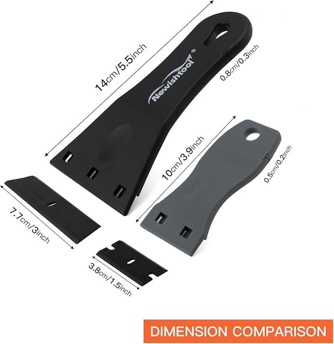 NewishTool Plastic Razor Scraper - Image 6