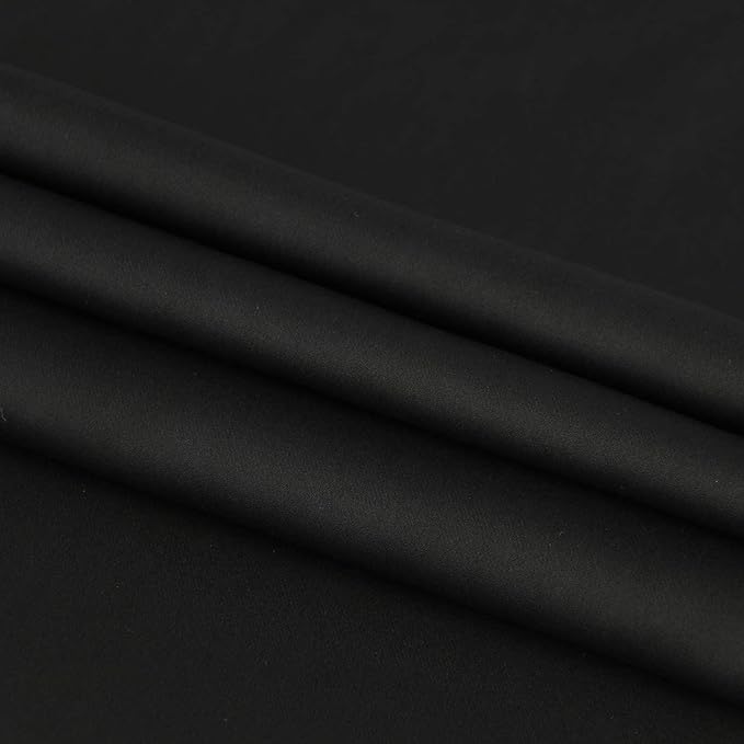 DWCN French Door Curtains – Rod Pocket Thermal Blackout Curtain - Image 5