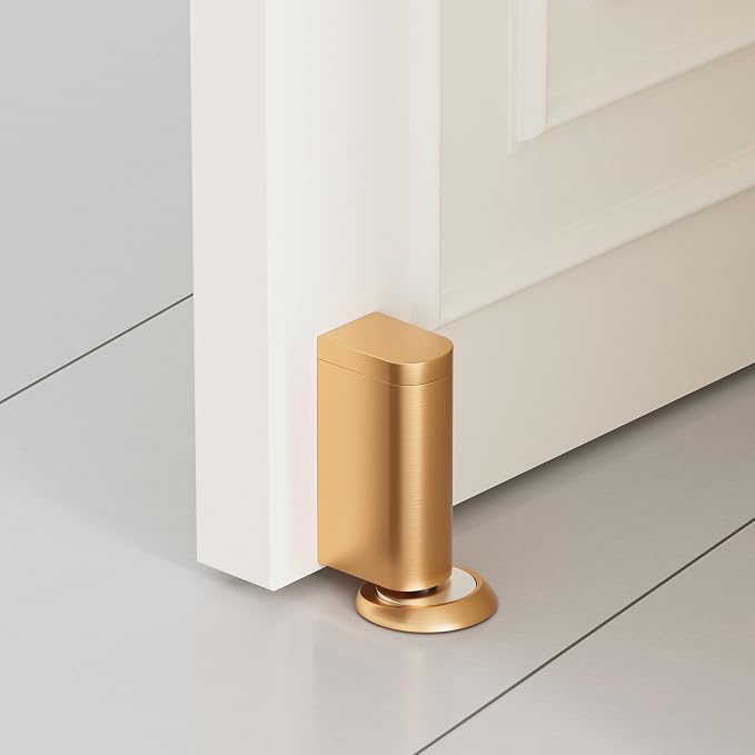 Windproof Magnetic Door Stoppers, 0-0.78" Stroke Mechanical Doorstop, No-Hole - Image 3