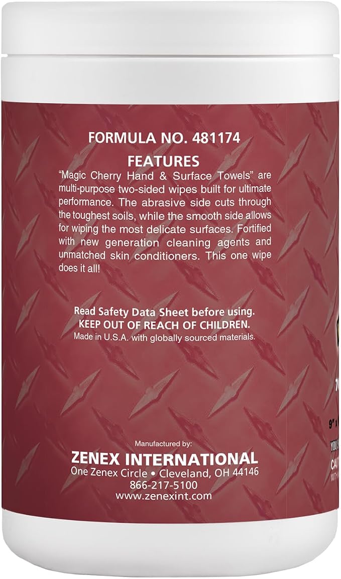 Magic Cherry Scented Heavy Duty Cleaning Wipes - Image 3