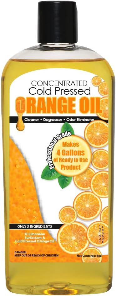 Cold Pressed Orange Oil Concentrate | 8-ounce Professional Grade All-Purpose by Sanco+Industries