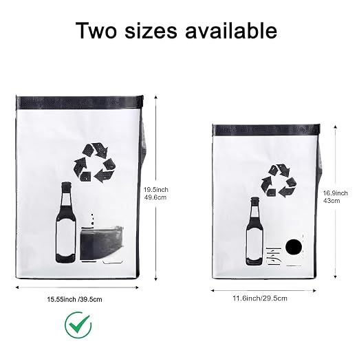 Large Recycle Waste Bag for Kitchen Home- Large Indoor Recycling Bins Trash - Image 3