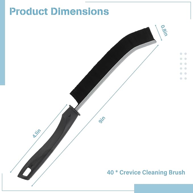 Crevice Cleaning Brush, Gap Cleaning Brush, Dead Corners Brushes Window and - Image 6