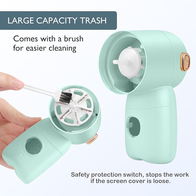 Rechargeable Fabric Shaver, Electric Lint Remover - Image 4