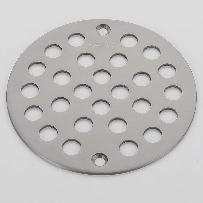 4-Inch Screw-in Shower Drainer Cover Replacement Floor Strainer Floor Drain - Image 3