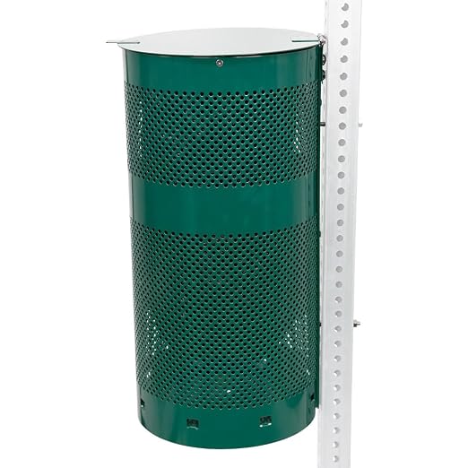 ZERO WASTE USA - The Sentry® Waste Can Gloss Green - 100% Rust-Free, - Image 3