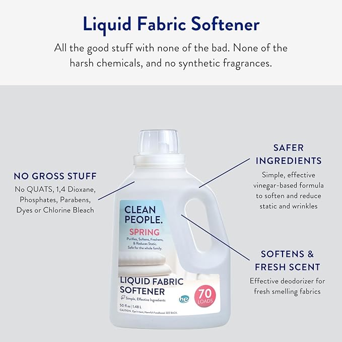The Clean People Liquid Fabric Softener - Image 4