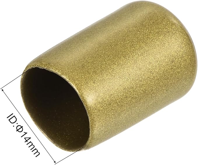 uxcell 20pcs Rubber End Caps 9/16" ID Vinyl Round Tube Bolt Cap Cover Thread - Image 3