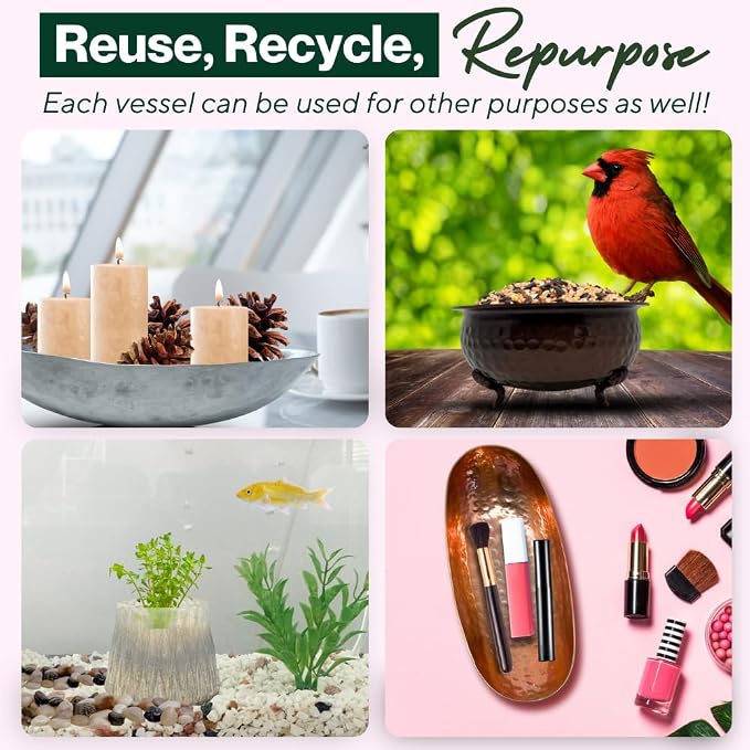 LILY LADUE Candle Refill Kit - 2Lb/32Oz Pearled Candles Sand and Wicks and - Image 6