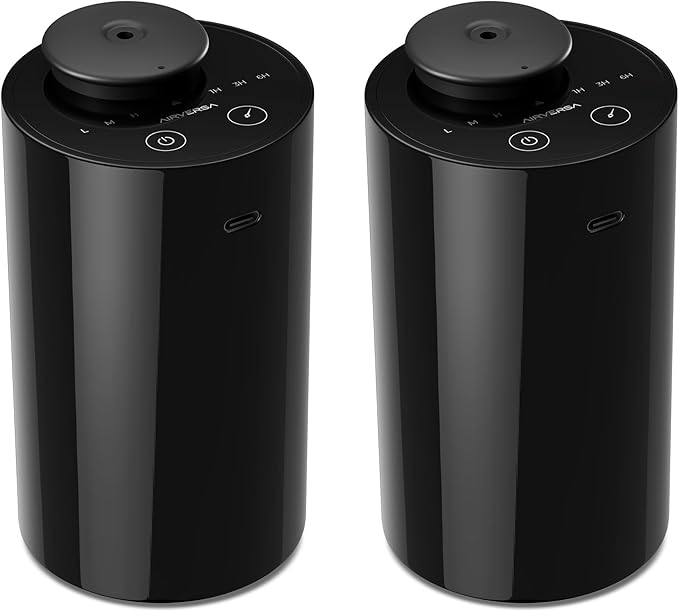 Waterless Diffuser for Essential Oil, Battery Operated Nebulizer, 0.7 Fl.Oz./ by Airversa