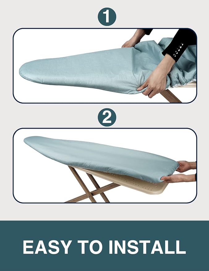 Ironing Board Cover and Pad, Resist Scorching and Staining, 15x54 Reflective - Image 5