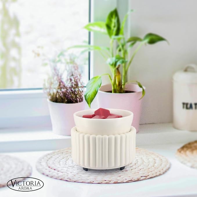 Ceramic Wax Melt Warmer 3-in-1 Candle Wax Warmer - Image 5
