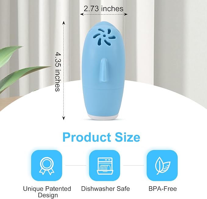 Asltw Dolphin Refrigerator Deodorizer, Refrigerator Odor Eliminator, Fridge Air - Image 2