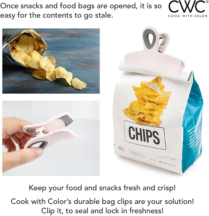 COOK WITH COLOR Bag Clips - Image 4