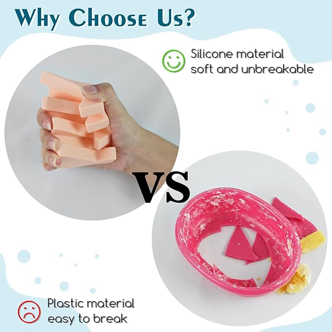 Silicone Soap Dish for Bar Soap Holder for Shower Bathroom Self Draining - Image 5