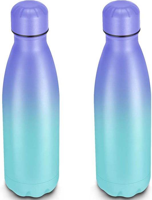25oz Cola-Bottle Shaped Stainless Steel Leak-proof Water Bottle, Double Wall by Unknown