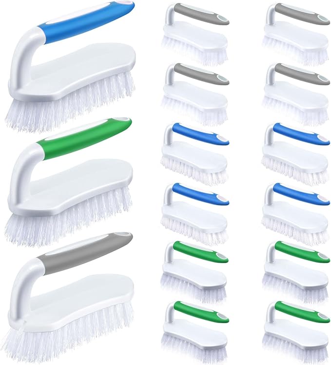 Lallisa 12 Pcs Scrub Brush for Cleaning by Lallisa