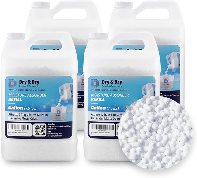 Dry & Dry Moisture Absorbers Refill Beads by DryDry