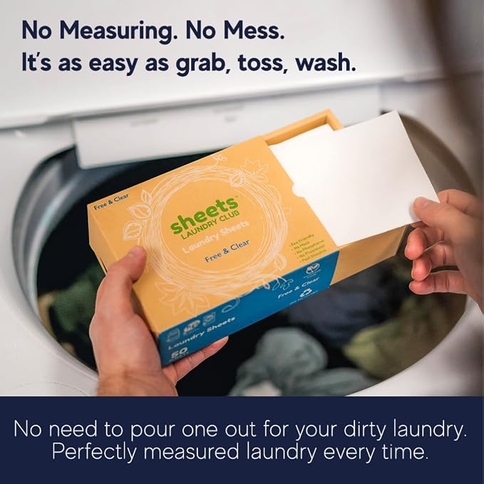 Sheets Laundry Club Laundry Detergent Sheets, 400 Loads - Image 6