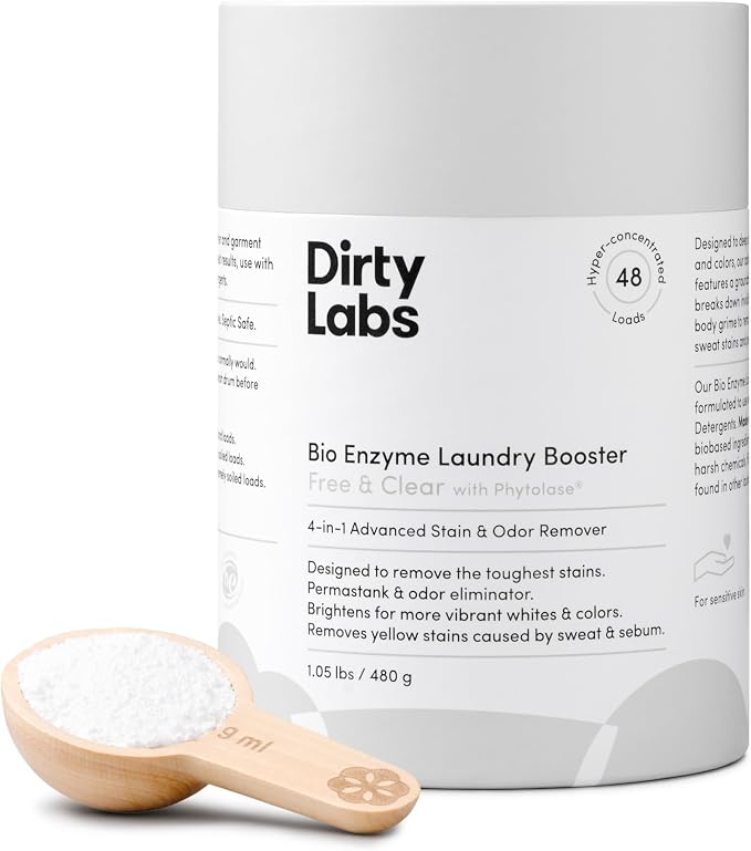 Dirty Labs | Scent Free | Bio Enzyme Laundry Booster | 48 Loads | Hyper by DirtyLabs