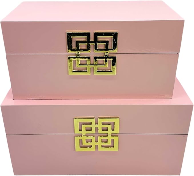 Galt International Storage Box Set Decorative Storage Box w/Hinged Lid Classic - Image 2