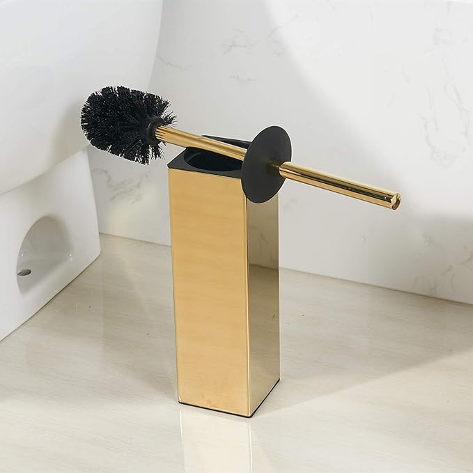 BGL Freestanding Solid Stianless Steel 304 Toilet Bowl Brush and Holder - Image 3