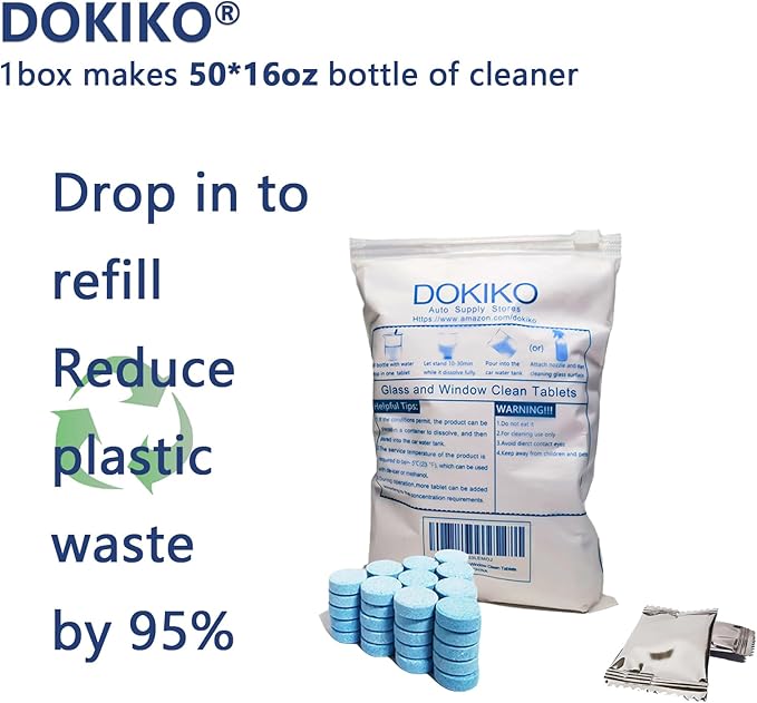 Glass Cleaner Refill Tablets - Image 3