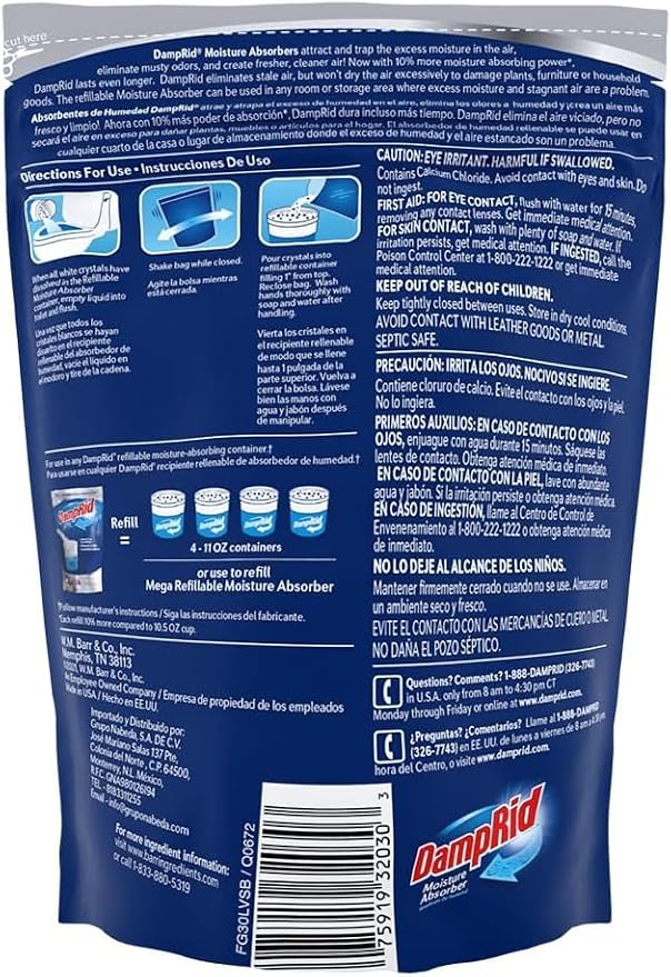 Damp Rid Refillable Moisture Absorber, Includes Single Damp Rid Pure Linen - Image 5