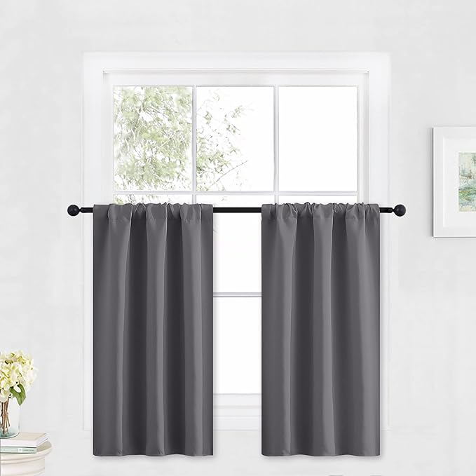 RYB HOME Blackout Curtains for Bathroom by RYBHOME