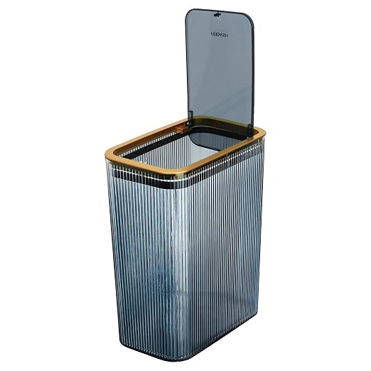 Transparent Trash Can, Bathroom Trash Cans by Lingerlanden