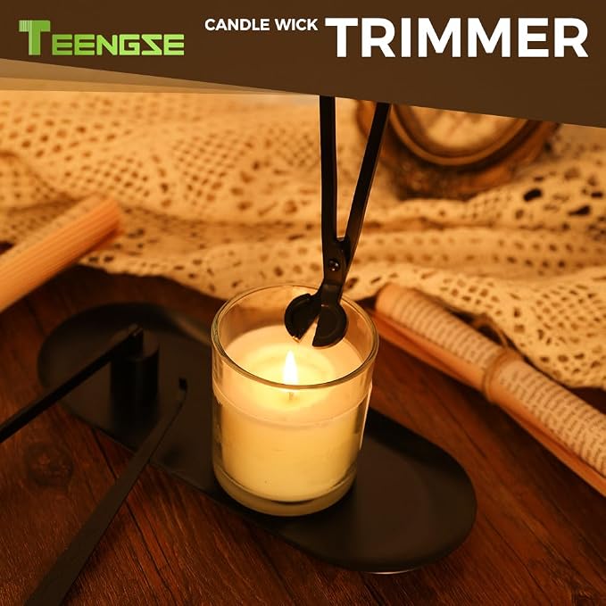 3 in 1 Candle Accessory Set, Candle Wick Trimmer, Candle Wick Snuffer, Candle - Image 4
