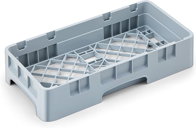 Commercial Dishwasher Tray Rack Polypropylene Full Size Flatware Rack by Aurelema