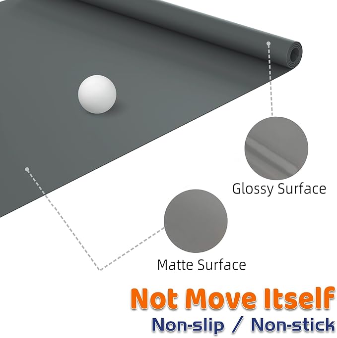 Warome Silicone Mat, 78.7”x 23.6” Heat Resistant Mats - Image 9