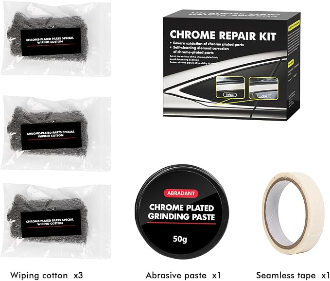 Metal Polish Restorer and Protectant, Chrome Cleaner and Polish - Image 6