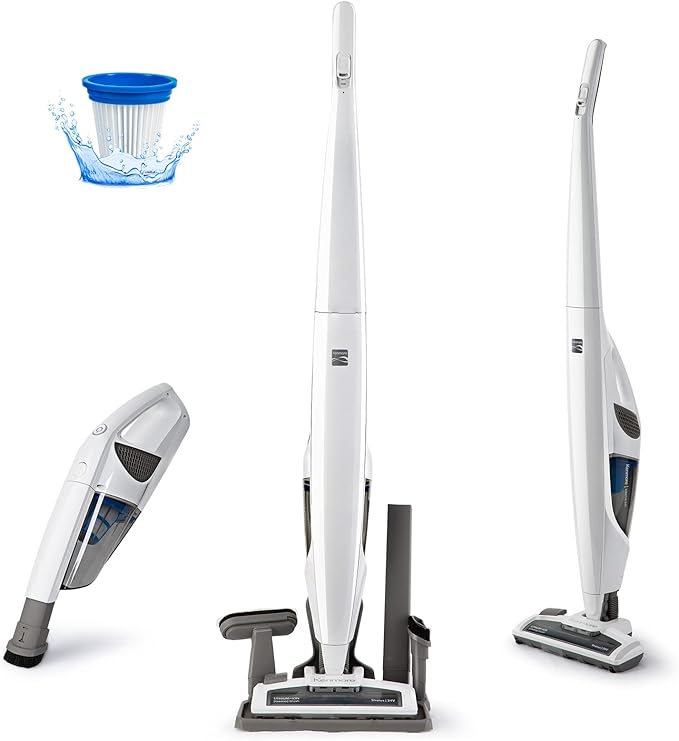 Kenmore DS1030 Cordless Stick Vacuum Lightweight Cleaner 2-Speed Power Suction by Kenmore
