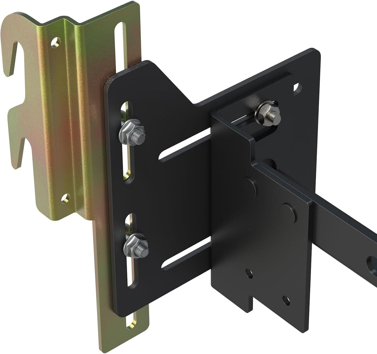Yuleimy Full to Queen Conversion Kit, Headboard Brackets Adapter, 2 Pack | Heavy Duty Steel Bed Modification Plate Fits Headboard Adapter Kit And Bed Frame Adapter For Headboard