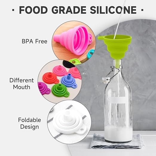 6 PC Kitchen Funnel Set, 2025 New Funnels - Image 3