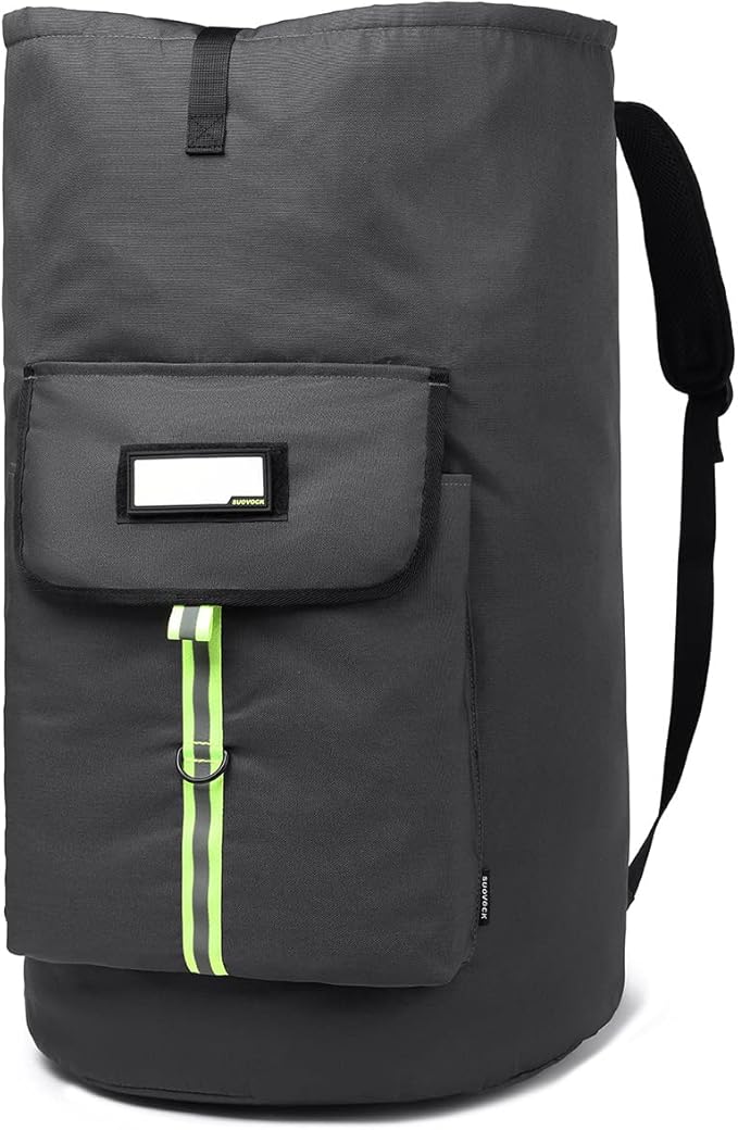 laundry bag backpack, extra-large heavy duty laundry bags, laundry backpack by SUOVOCK