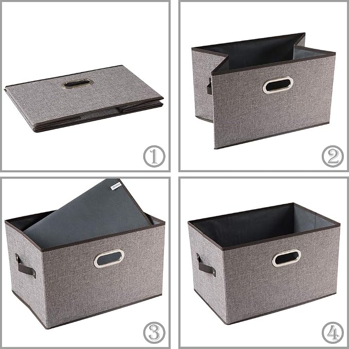 PRANDOM Larger Collapsible Storage Bins - Image 6