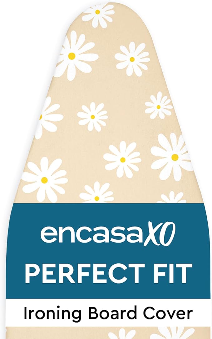 Encasa XO Ironing Board Cover and Pad 49"x18" by EncasaXO