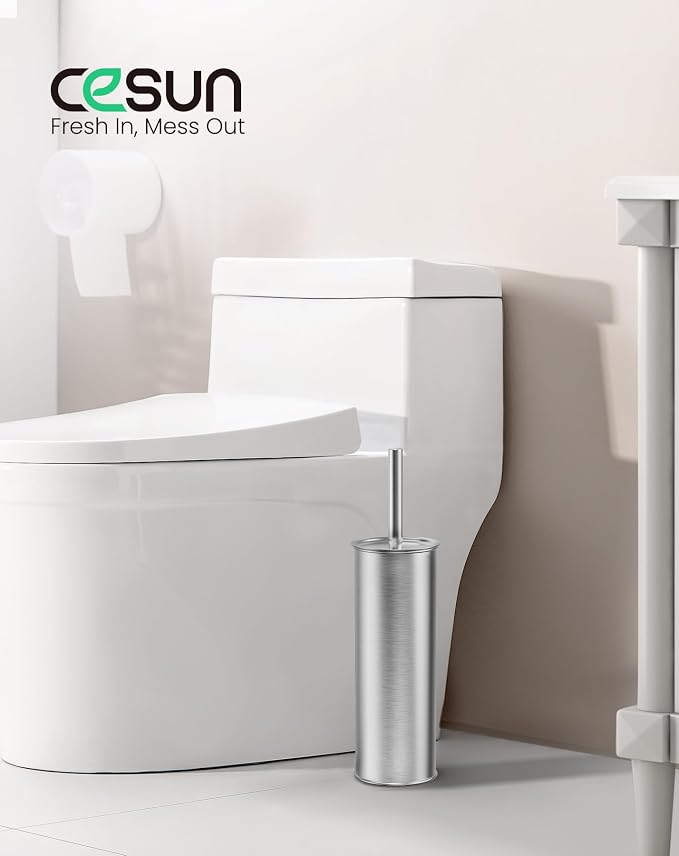 Cesun Toilet Brush and Holder Set - Image 2
