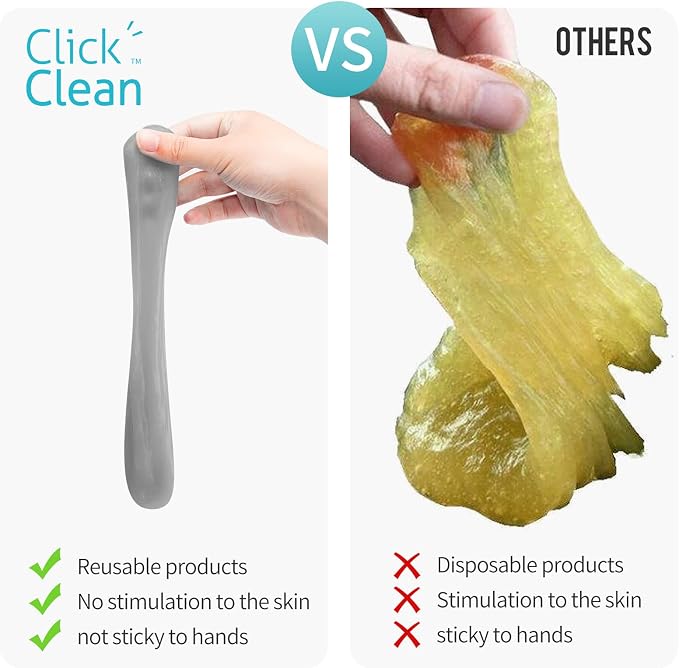 CLICK CLEAN Cleaning Gel for Car, 7oz Car Detailing Tools, Cleaning Putty Gel - Image 7